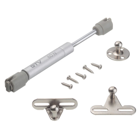 Кронштейн газовый  60N, L=160мм, серый, GTV