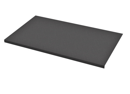 Подложка из флока в полку Конеро, W 1020мм, D 475мм, черный, Kessebohmer