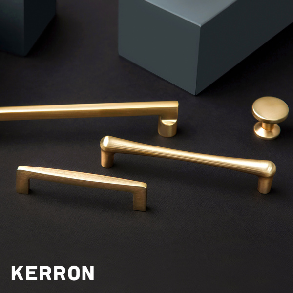 Ручка-скоба, 2626, 128мм, металл, матовое золото