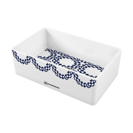 Мойка Mikura 76-Tokyo 2, Natceramic/белый