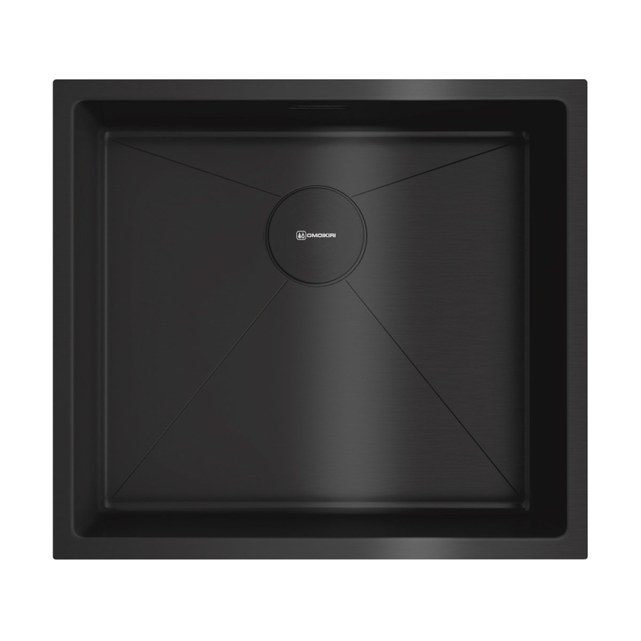 Мойка Taki 49-U/IF-GB, нержавеющая сталь, графит