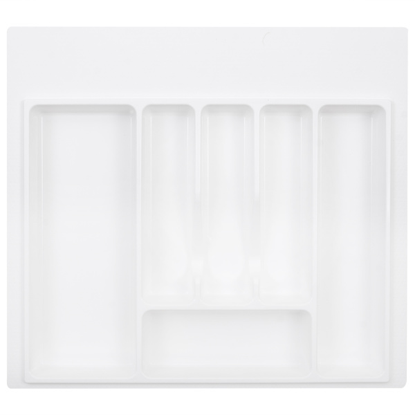 Вкладыш на 600мм для кухонных принадлежностей, 391-490х505-540мм, белый, Volpato