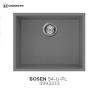 Мойка Bosen 54-U-PL, Tetogranit/платина