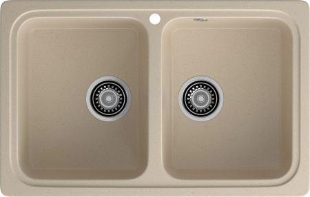 Мойка GranFest STANDART 780K, 786х500 мм, кашемир