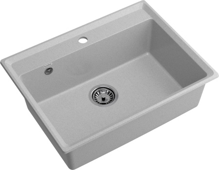 Мойка GranFest LEVEL 660, 660х500 мм, серый