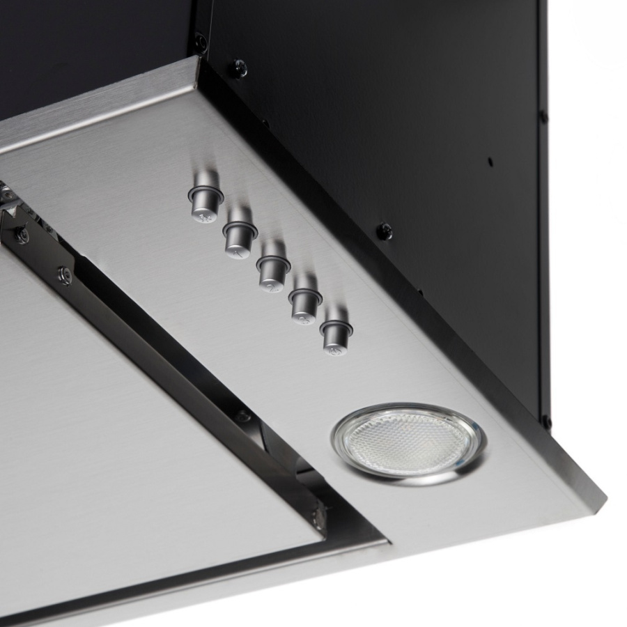 Вытяжка полновстраиваемая Checkbox, 60см, без угольного фильтра, нерж. сталь, Konigin