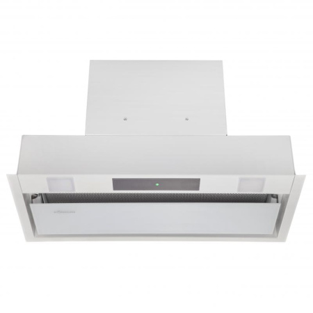 Вытяжка полновстраиваемая Skynet White, 60см, б/угольного фильтра, белый/белое стекло, Konigin