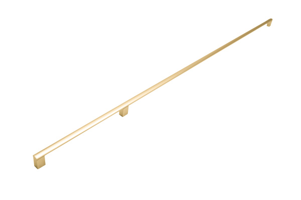 Ручка-скоба, 732, 1192мм, L=1200мм, металл, брашированное золото