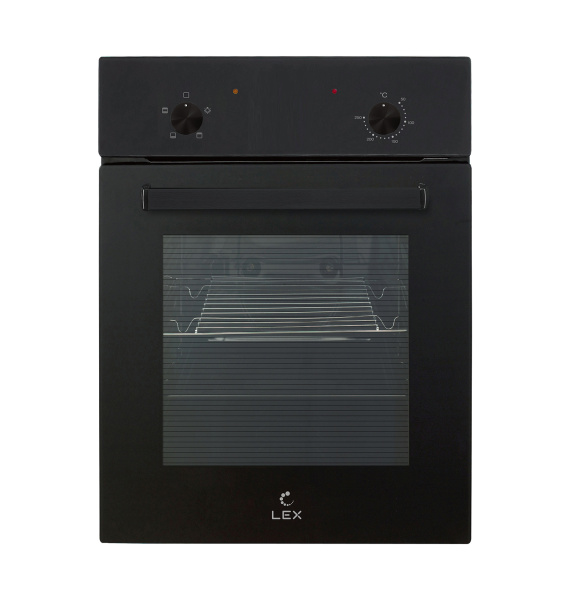 Духовой шкаф EDM 4540 BBL, 45 см, стекло, черный, Lex