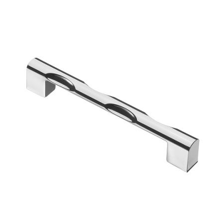 Ручка-скоба, 7060, 128мм, металл, хром/никель