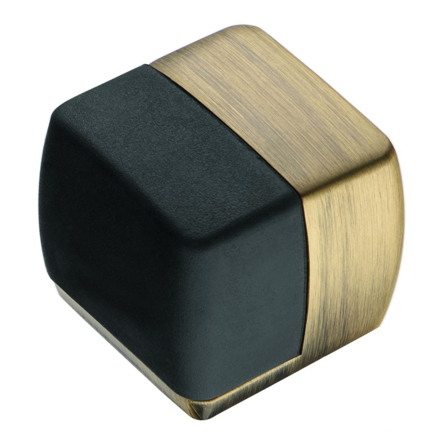 Стопор для двери, DS1015 0034 ABM-P6, 34 мм, металл, старая бронза