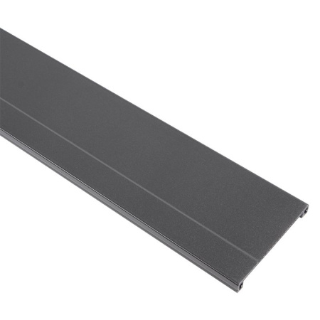 Передняя панель ящика ALPHABOX, H116мм, L=1200мм, антрацит, Samet