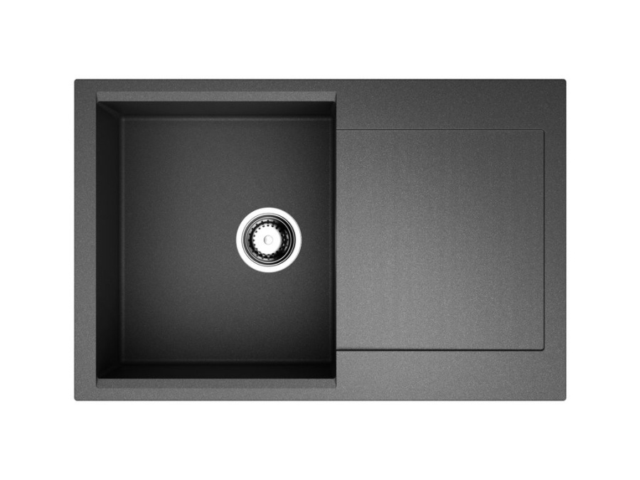 Мойка Daisen 78-BL, Artgranit/черный