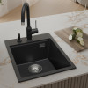 Мойка Rivelato TESORO 405, 400х510х190мм, антрацит