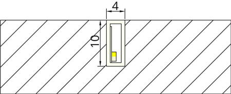Светильник светодиодный гибкий SILICA, 12V/12W, L=1000мм, 120 диодов/м, каб. 2м, молоч, натур
