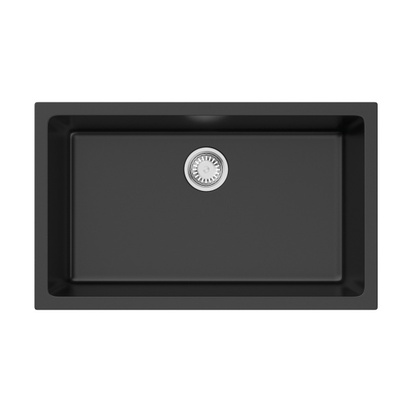 Мойка Okinoshima 76-U/I-BL, Natceramic/черный