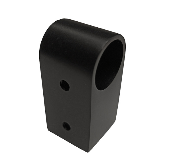 Держатель для рейлинга "Модерн", черный матовый 