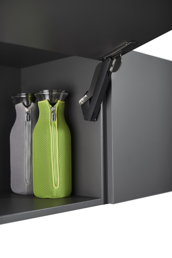 Подъемник ФриСпейс PTO мини тип E, Ш=200-1200мм, В=225-650, 3,2-13,4 кг, антрацит, Kessebohmer