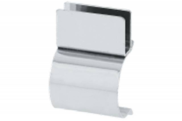 R-20СК Крепление вертикальное боковое для стекла, металл, хром