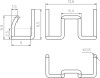 AQ Ограничитель угла открывания для петель до 85°