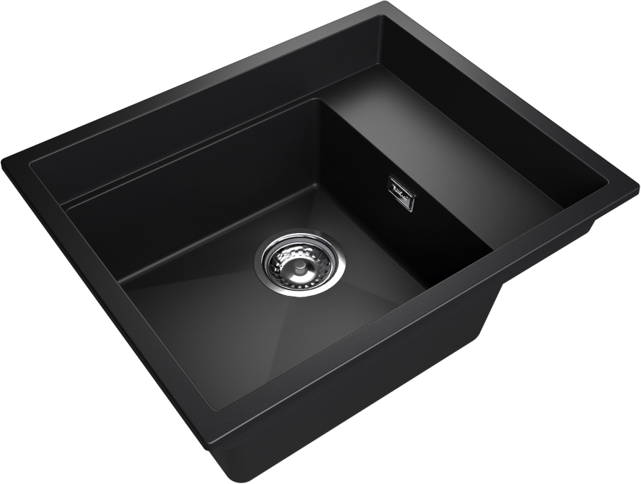 Мойка Rivelato NOBILE 544-R, 540х440х210мм, черный
