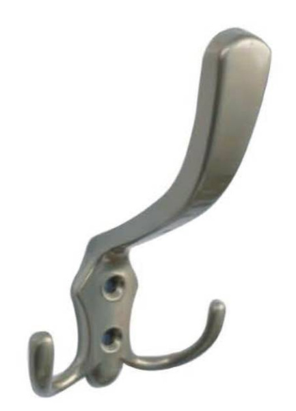 Крючок, 200.02, трехрожковый, матовый никель, CMF