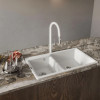 Мойка Rivelato AXEL 90D, 870х520x200 мм, иней