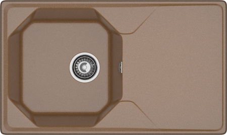 Мойка GranFest UNIQUE U-840L, 840х500 мм, терракот