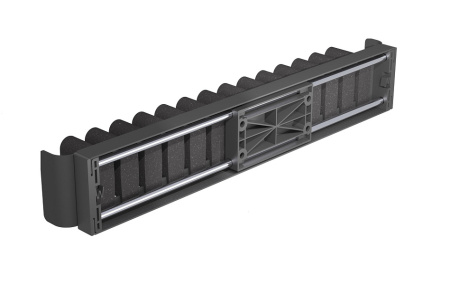 Вешалка для галстуков и ремней, 450мм, D 475 мм, выдвижная, черный, Kessebohmer