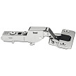 Петля полунакладная 310SM clip-on, с доводчиком, эксцентриковая регулировка, 48/6мм, БЕЗ ПЛАНКИ, Hafele