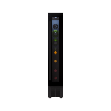 Винный шкаф LWD1507BL, 870х150х525 мм, стекло, черный, Lex
