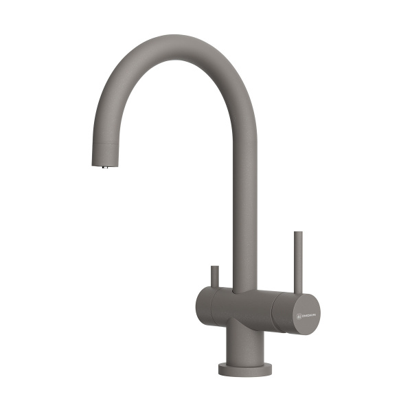 Смеситель Yamada-P-GR, латунь, leningrad grey