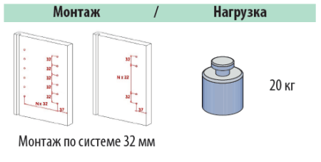 Вешалка для брюк и юбок, 450мм, W 660-720мм, выдвижная, 10 вешалок, черный, Kessebohmer