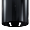 Вытяжка настенная Belle Black/Black Glass, 39 см, без угольн. фильтра, ПДУ, черный, Konigin