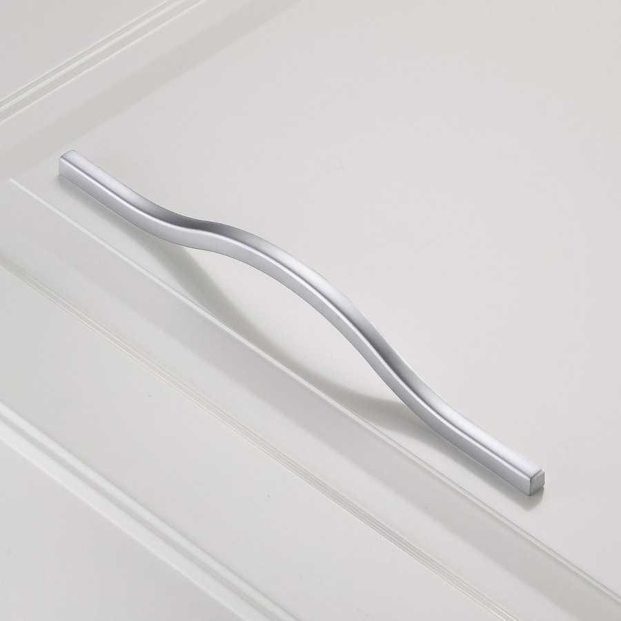 Ручка-скоба, VITO, 160мм, металл, алюминий