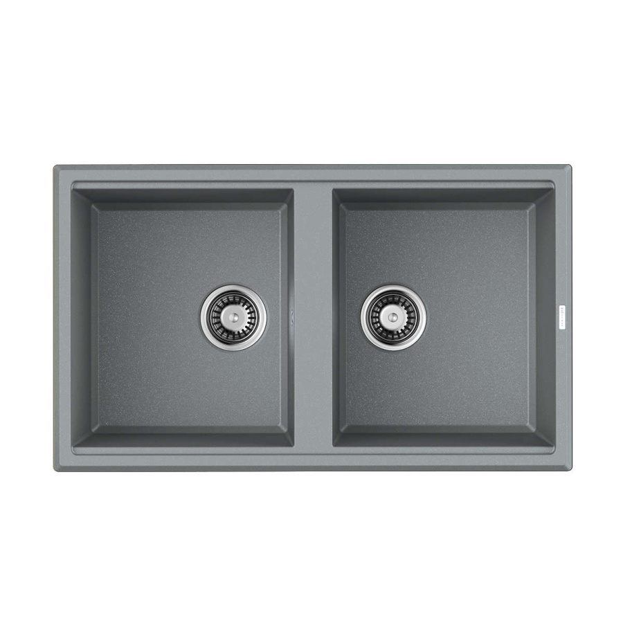 Мойка Tedori 86-2-GR, Tetogranit/leningrad grey