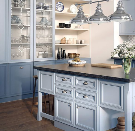 Ручка-раковина, MARSA, 64мм, металл, черный матовый, GTV