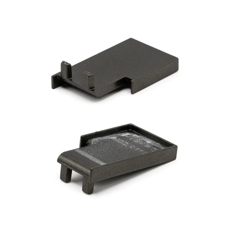 Заглушка B для ручки HEXXA, 0449035ZM23A, металл, серый металлик, Viefe