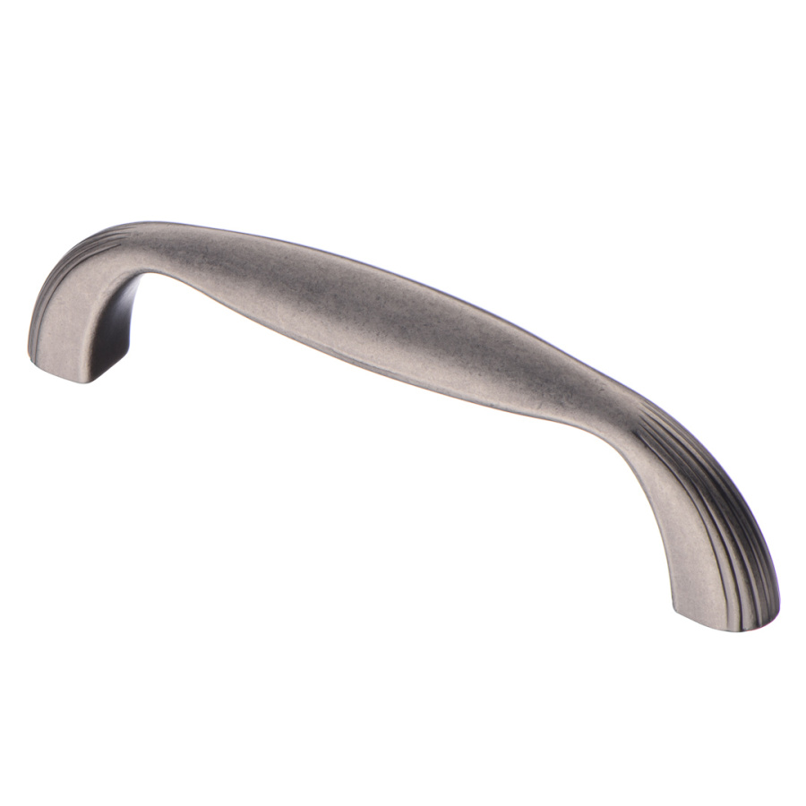 Ручка-скоба, 116, 96мм, металл, чернёный старинный цинк