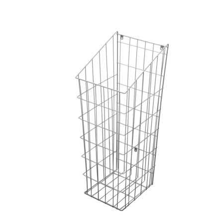 Корзина для белья, фасад 400мм, 335х255х600мм, белая