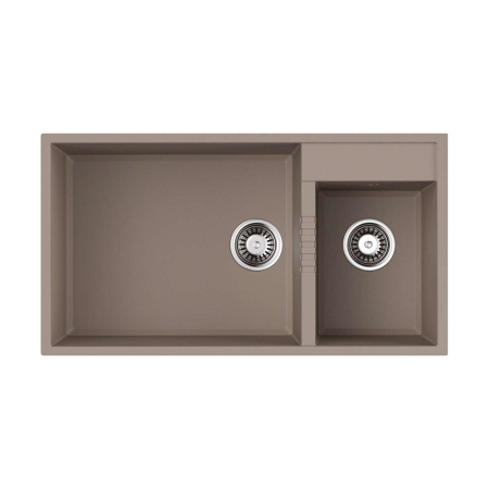 Мойка Tedori 85-2-U-SA, Tetogranit/бежевый