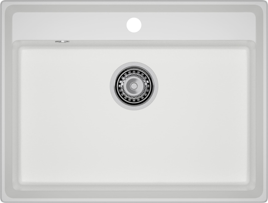 Мойка GranFest LEVEL 660, 660х500 мм, иней
