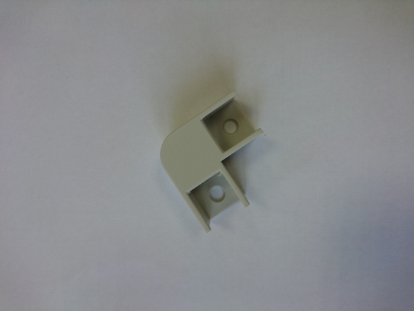 Угол внутренний 90° к профилю SP281, пластик