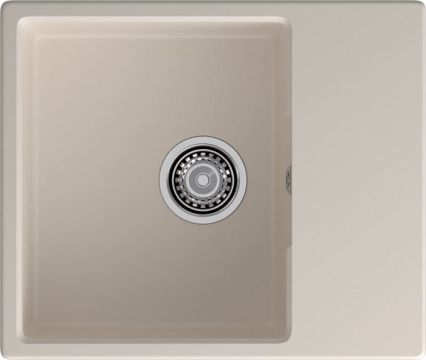 Мойка GranFest URBAN 658L, 580х490 мм, белый