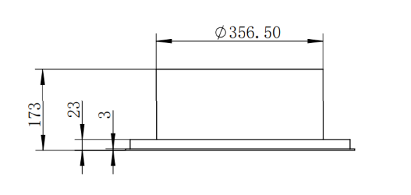 Мойка врезная, 490х170х0,6мм, глянец, универсальная+сифон, CMF