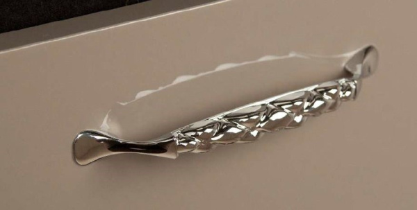 Ручка-скоба, 132, 128мм, металл, черный никель