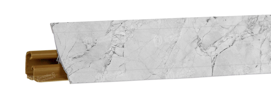 Плинтус LB-23, мрамор империал 206, 3000мм, Россия
