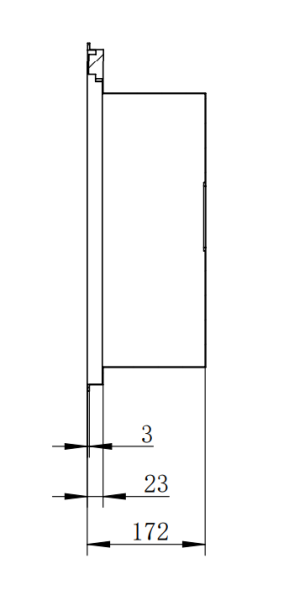 Мойка врезная, 510х170х0,6мм, глянец, универсальная+сифон, CMF
