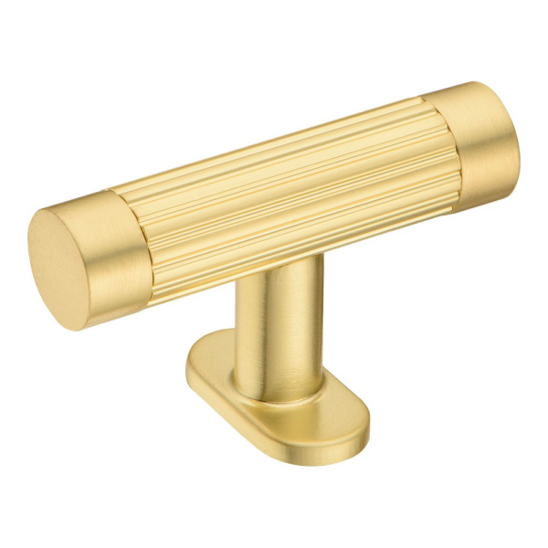 Ручка-кнопка, 6880-220, 56х14х34мм, металл, матовое золото