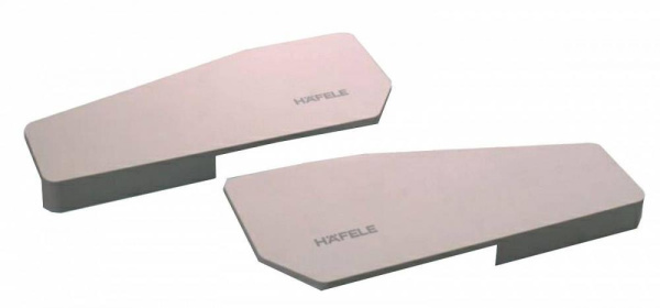 Заглушки ФриФолд, левая+правая, серый, Hafele